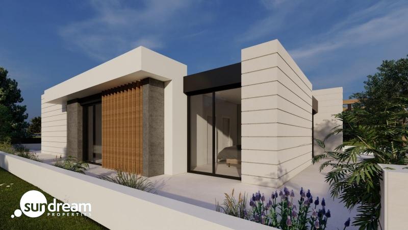 g_43718-4-11 Villa de una sola planta con 3 dormitorios y piscina privada en el campo de golf(Pilar de la Horadada)