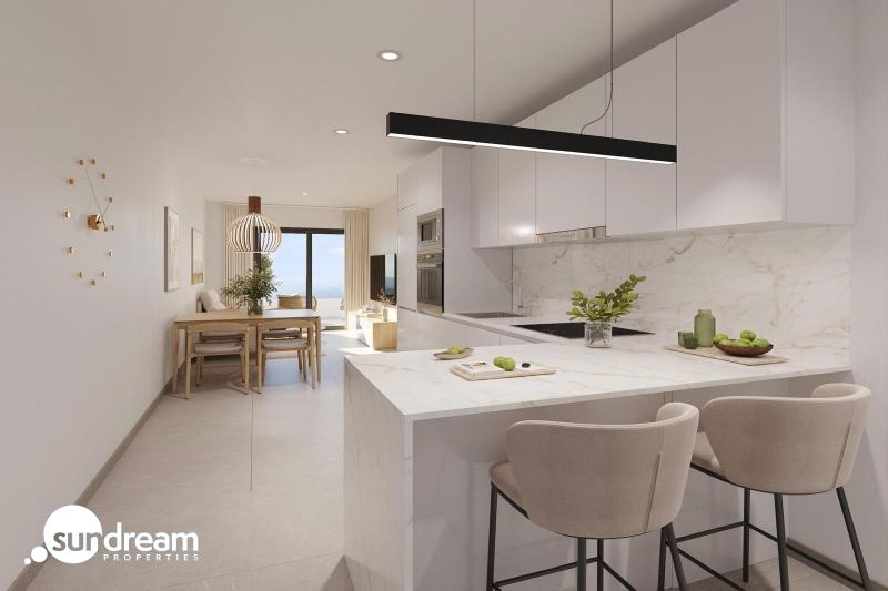 g_43719-30-5 Ático de nueva construcción con un 1 dormitorio y solarium privado a solo 600 de la playa en Torrevieja