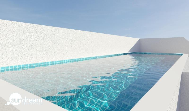 g_43719-30-8 Ático de nueva construcción con un 1 dormitorio y solarium privado a solo 600 de la playa en Torrevieja