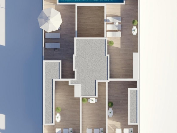 Ático obra nueva zona Playa del Cura Torrevieja