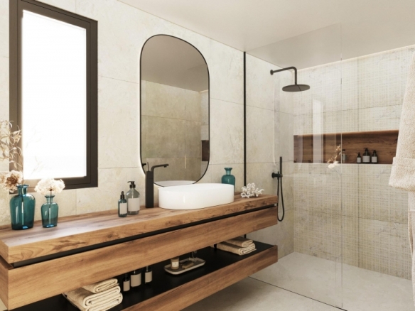 Villa de 3 dormitorios de dos plantas a la venta en Polop