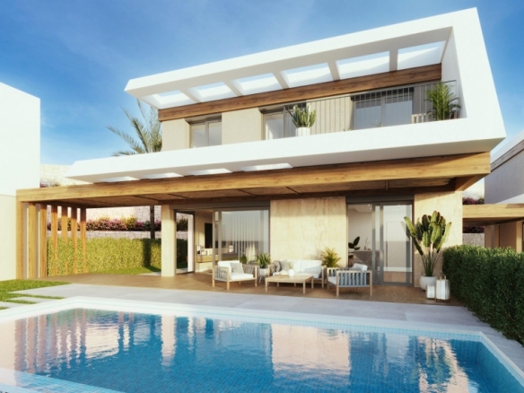 Villa de 3 dormitorios de dos plantas a la venta en Polop