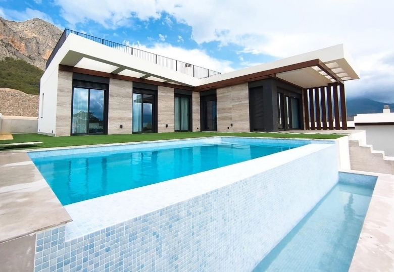 Villa en una sola planta con 2 dormitorios a la venta en Polop.