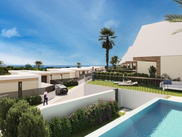 Villa en una sola planta con 2 dormitorios a la venta en Polop.