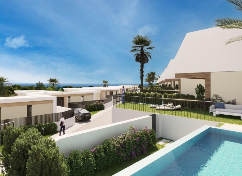 Villa en una sola planta con 2 dormitorios a la venta en Polop.
