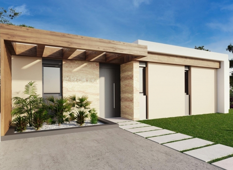 Villa en una sola planta con 2 dormitorios a la venta en Polop.