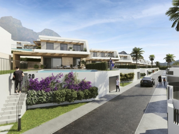 Villa en una sola planta con 2 dormitorios a la venta en Polop.