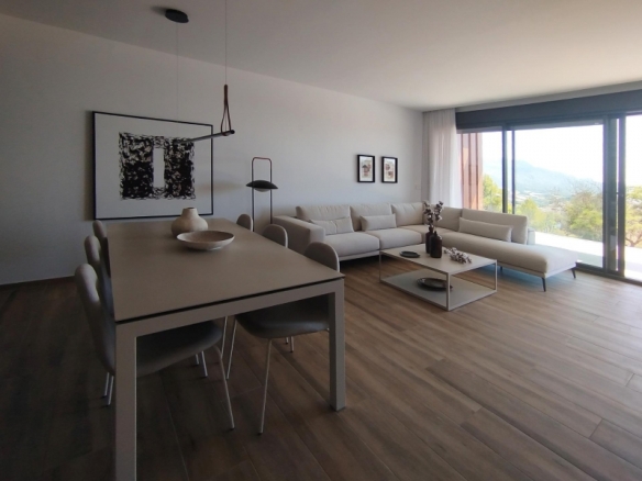 Villa en una sola planta con 2 dormitorios a la venta en Polop.