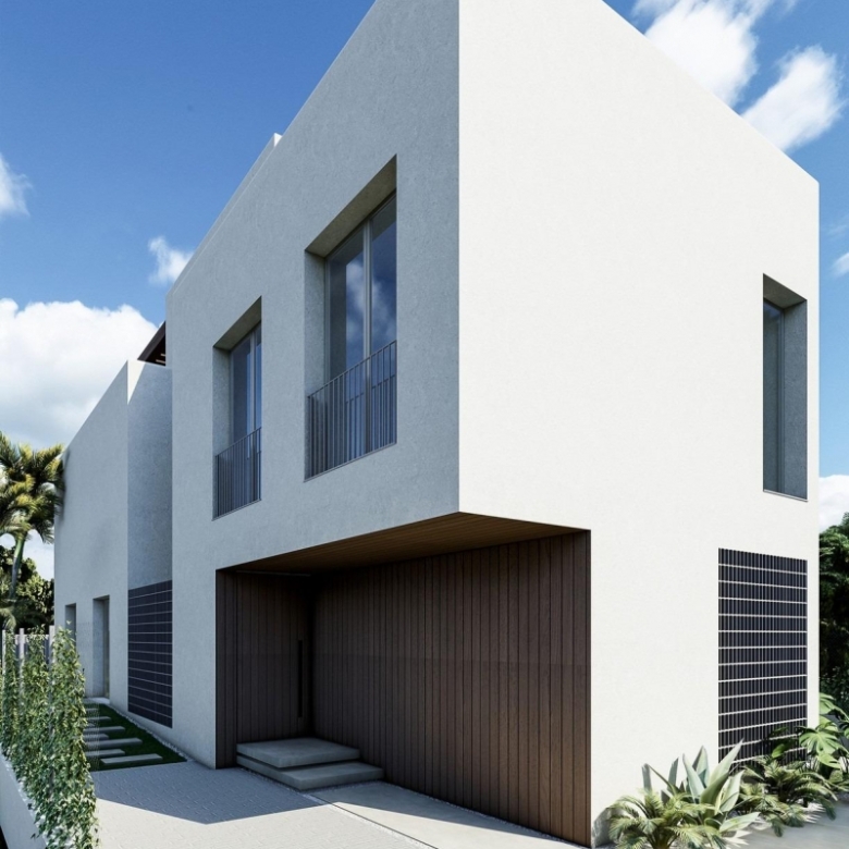 Villa de lujo obra nueva zona playa en Oliva Nova Golf