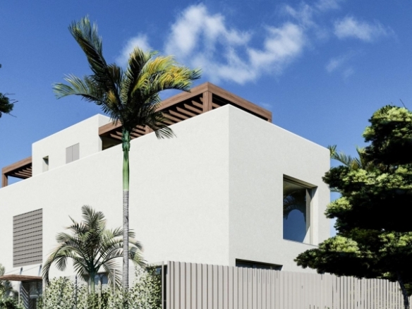 Villa de lujo obra nueva zona playa en Oliva Nova Golf