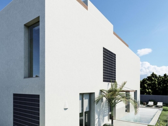 Villa de lujo obra nueva zona playa en Oliva Nova Golf