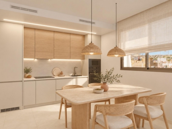 Apartamento de 1 dormitorio cerca de la playa a la venta en el centro de Santa Pola