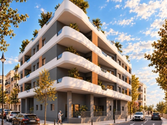 Ático de 1 dormitorio a la venta cerca de la playa en el centro de Santa Pola