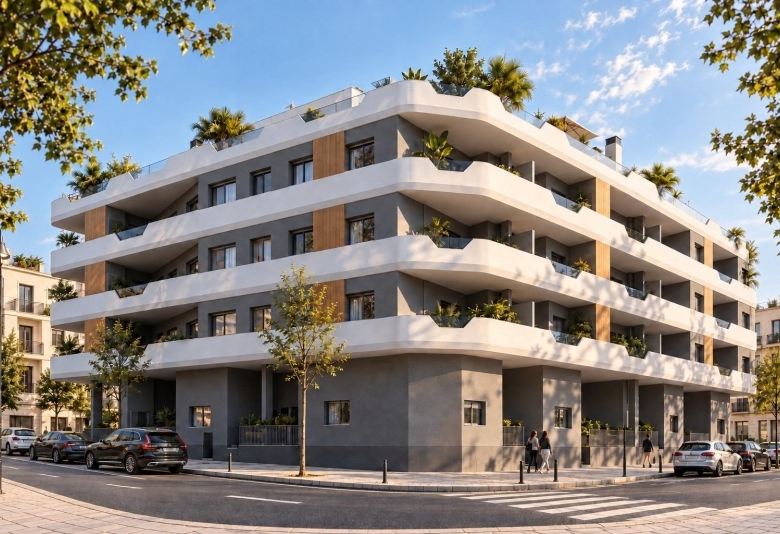 Ático de 1 dormitorio a la venta cerca de la playa en el centro de Santa Pola