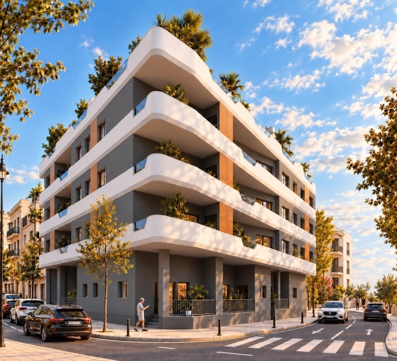 Apartamento de 2 dormitorios cerca de la playa a la venta en Santa Pola.