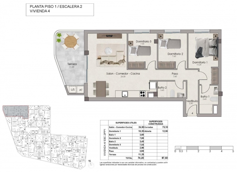 Piso en venta obra nueva zona playa de Santa Pola