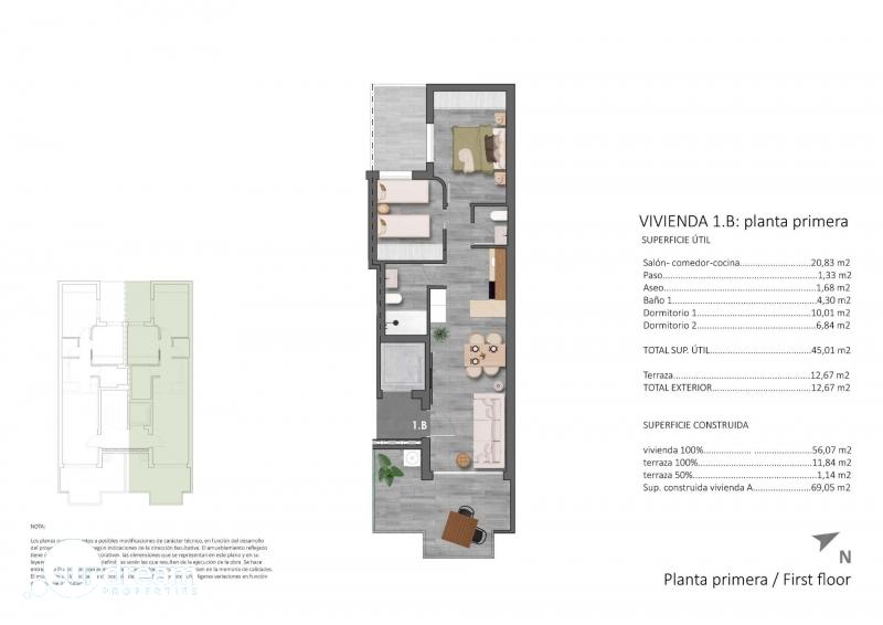 g_44031-16-22 Piso en venta obra nueva playa Torre de la Horadada