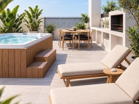 Ático en venta obra nueva playa Torre de la Horadada