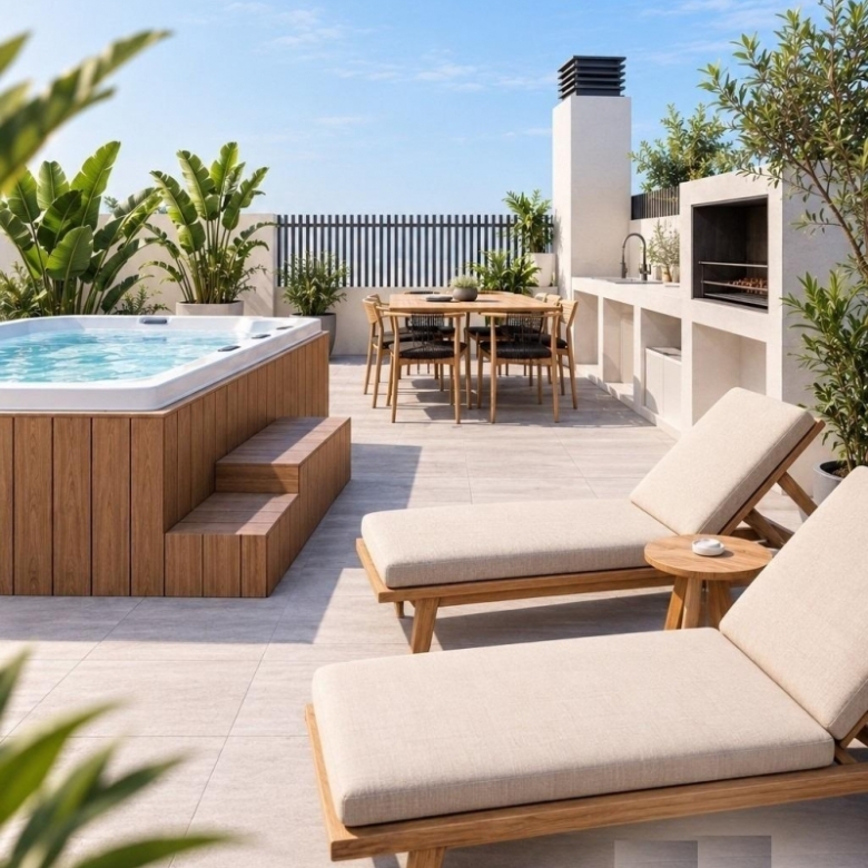 Ático en venta obra nueva playa Torre de la Horadada