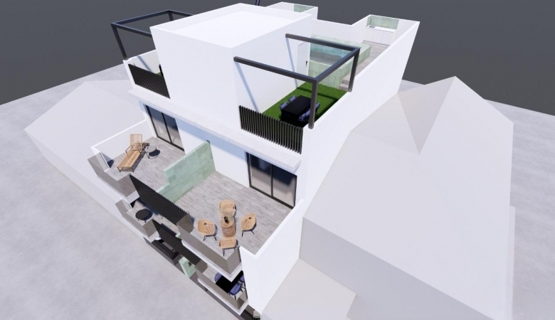 Ático en venta obra nueva playa Torre de la Horadada