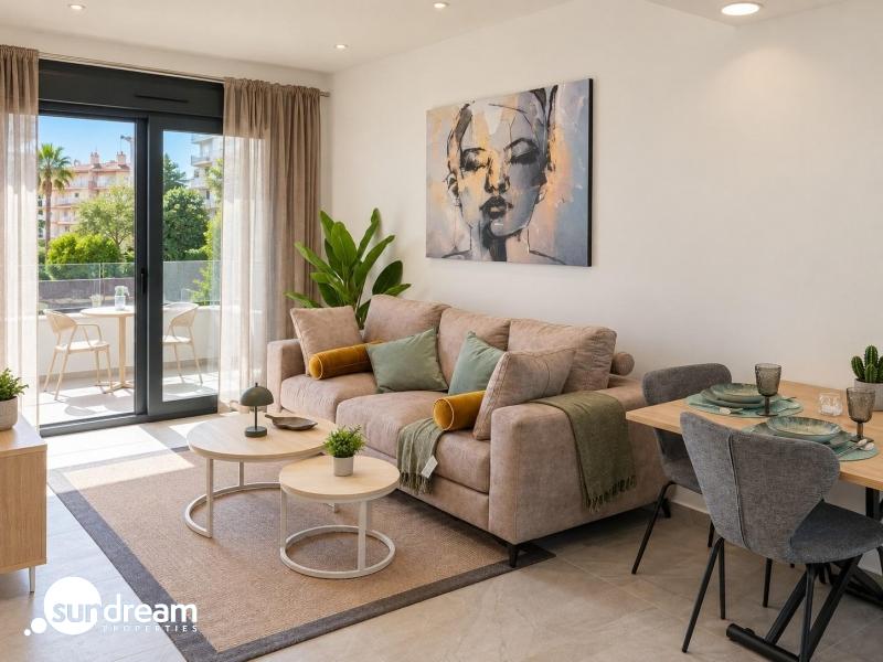 g_44067-48-6 Apartamento de nueva construcción con 2 dormitorios y piscina comunitaria en Torrevieja