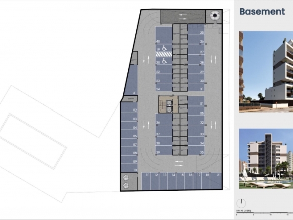 Apartamento de nueva construcción de 2 dormitorios en Guardamar del Segura