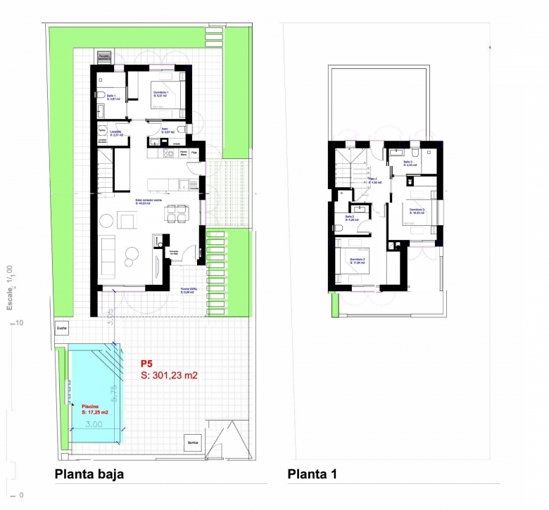 Villa independiente en venta con piscina en Daya Nueva