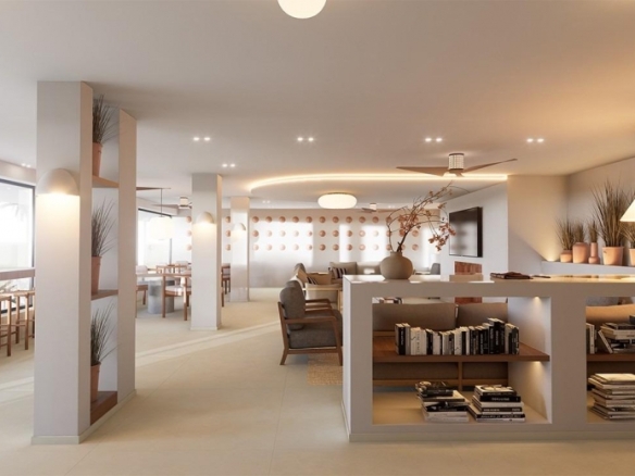 Apartamento de 1 dormitorio con licencia turística a 300 m de la playa en Torrevieja