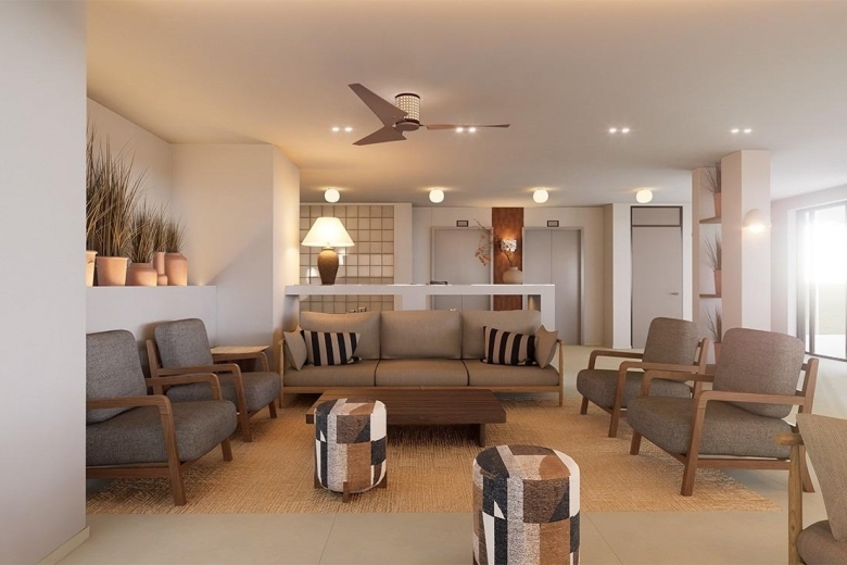 Apartamento de 1 dormitorio con licencia turística a 300 m de la playa en Torrevieja