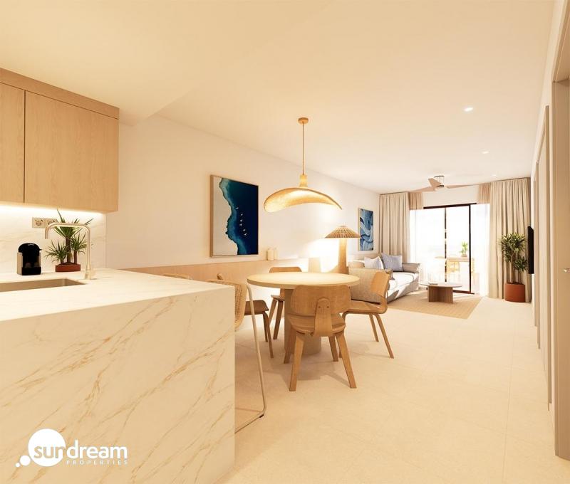 Apartamento de 1 dormitorio con licencia turística a 300 m de la playa en Torrevieja