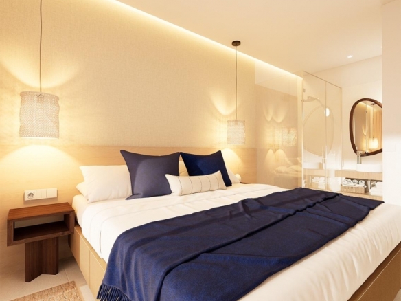 Apartamento de 1 dormitorio con licencia turística a 300 m de la playa en Torrevieja