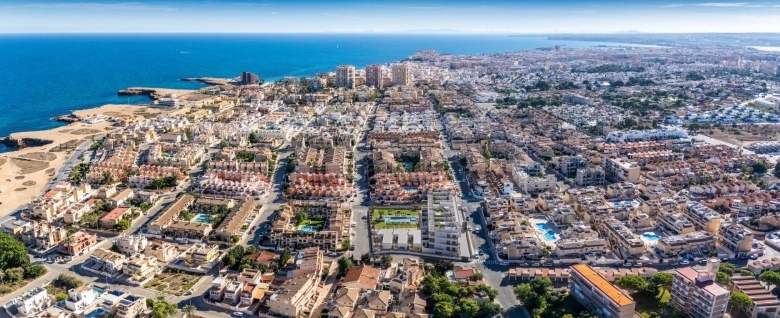 Apartamento de 1 dormitorio con licencia turística a 300 m de la playa en Torrevieja