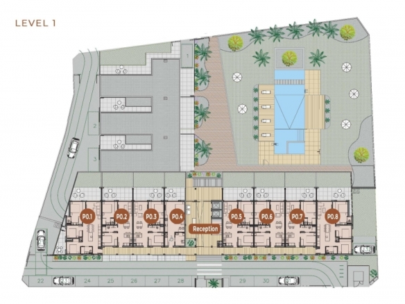 Apartamento de 1 dormitorio con licencia turística a 300 m de la playa en Torrevieja