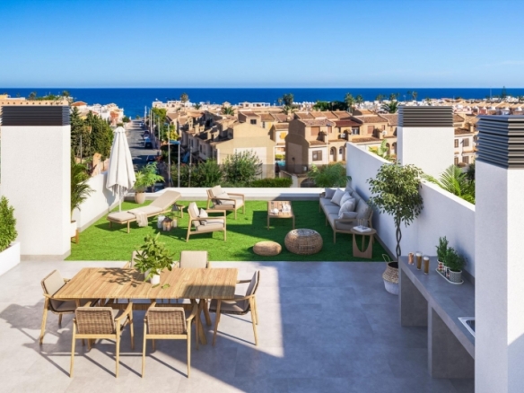 Apartamento de 1 dormitorio con licencia turística a 300 m de la playa en Torrevieja