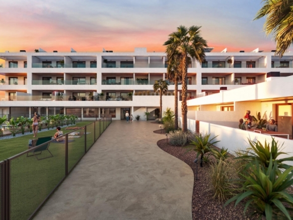 Apartamento de 1 dormitorio con licencia turística a 300 m de la playa en Torrevieja