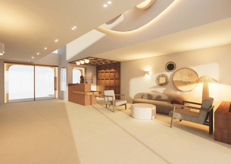 Apartamento de 1 dormitorio con licencia turística a 300 m de la playa en Torrevieja
