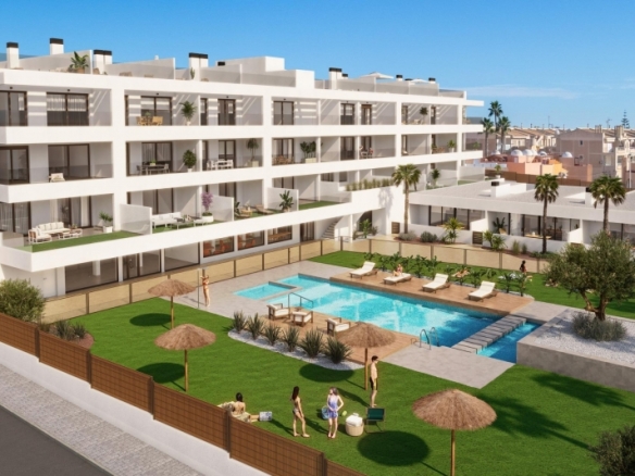 Apartamento de 2 dormitorios con licencia turística a 300 m de la playa en Torrevieja