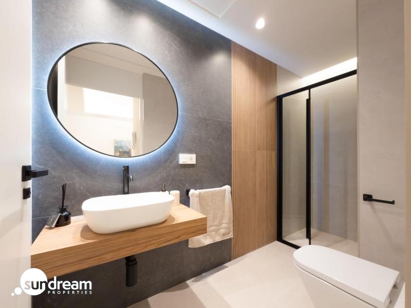 Apartamento de 1 dormitorio en planta baja a 300m del mar en Santiago de La Ribera