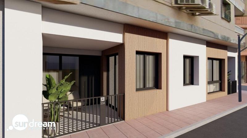 g_44096-15-18 Apartamento de 1 dormitorio en planta baja a 300m del mar en Santiago de La Ribera