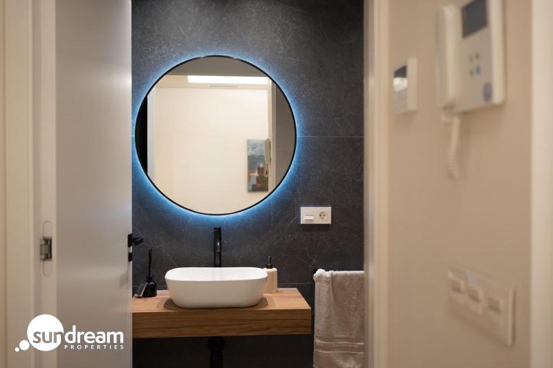 Apartamento de 1 dormitorio en planta baja a 300m del mar en Santiago de La Ribera