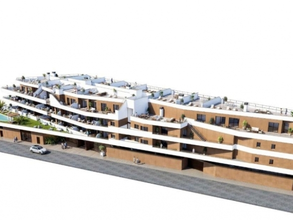 Apartamento de 2 dormitorios con piscina y gimnasio en Formentera del Segura(Alicante)