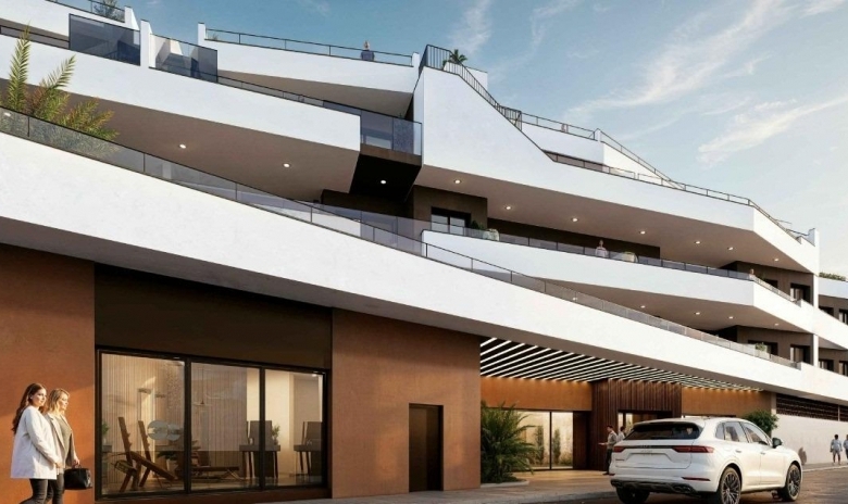Apartamento de 2 dormitorios con piscina y gimnasio en Formentera del Segura(Alicante)