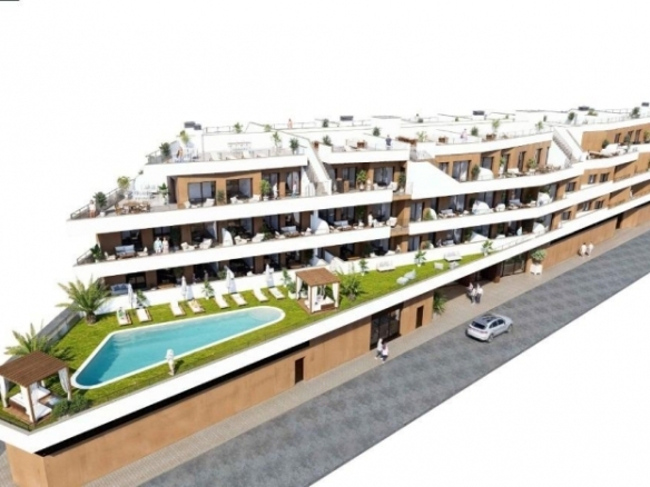 Apartamento de 2 dormitorios con piscina y gimnasio en Formentera del Segura(Alicante)