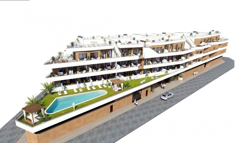 Apartamento de 2 dormitorios con piscina y gimnasio en Formentera del Segura(Alicante)