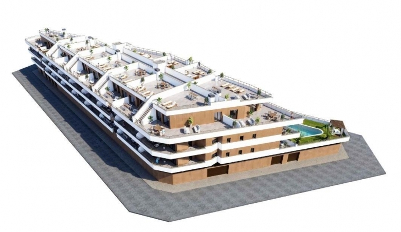 Apartamento de 2 dormitorios con piscina y gimnasio en Formentera del Segura(Alicante)