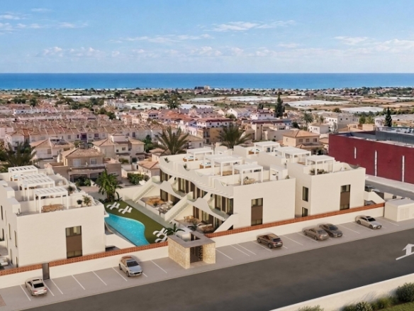 Bungalow de planta baja de 2 dormitorios a la venta en Pilar de la Horadada(Alicante)