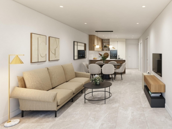 Bungalow de planta alta de 2 dormitorios y solarium privado a la venta en Pilar de la Horadada