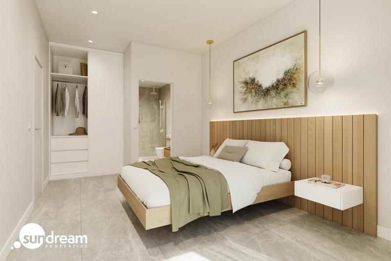 Bungalow de planta alta de 2 dormitorios y solarium privado a la venta en Pilar de la Horadada
