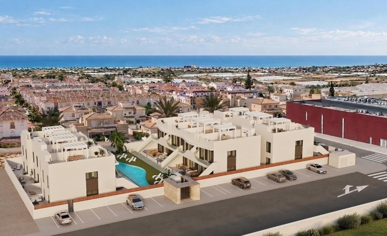 Bungalow de planta baja de 3 dormitorios a la venta en Pilar de la Horadada